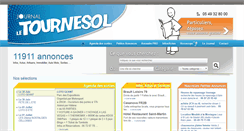 Desktop Screenshot of journalletournesol.com